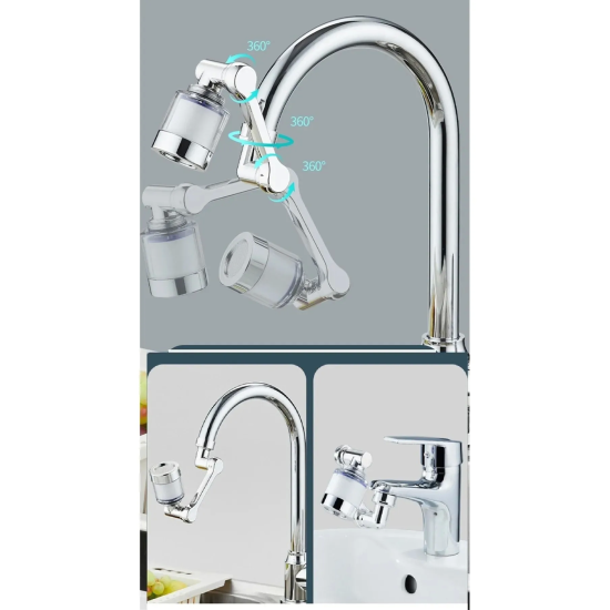1080 ° Derece Dönebilen Filtreli Lavabo Musluk Başlığı ( Lisinya ) 1080 ° Derece Dönebilen Filtreli Lavabo Musluk Başlığı ( Lisinya )