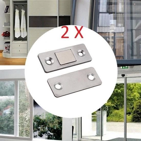 ® 2 Çift Çok Amaçlı Kapı Kapak Dolap Çekmece Mobilya Durdurucu Kapatıcı Mıknatıslar ( Lisinya ) ® 2 Çift Çok Amaçlı Kapı Kapak Dolap Çekmece Mobilya Durdurucu Kapatıcı Mıknatıslar ( Lisinya )