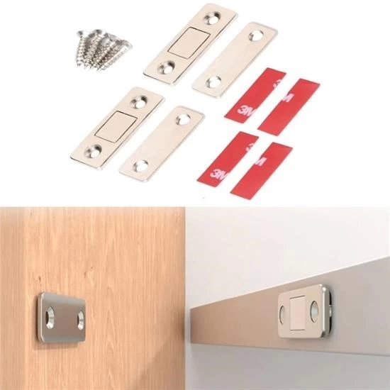 ® 2 Çift Çok Amaçlı Kapı Kapak Dolap Çekmece Mobilya Durdurucu Kapatıcı Mıknatıslar ( Lisinya ) ® 2 Çift Çok Amaçlı Kapı Kapak Dolap Çekmece Mobilya Durdurucu Kapatıcı Mıknatıslar ( Lisinya )