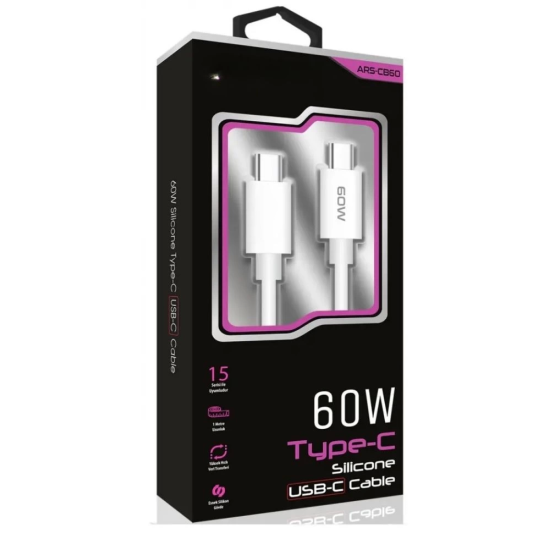60w Usb-c Type-c Silikon Şarj Kablosu Hızlı Şarj, Dayanıklı Ve Esnek Tasarım, Tüm Usb-c Cihazlarla Uyumlu ( Lisinya ) 60w Usb-c Type-c Silikon Şarj Kablosu Hızlı Şarj, Dayanıklı Ve Esnek Tasarım, Tüm Usb-c Cihazlarla Uyumlu ( Lisinya )