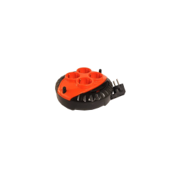 Mini Kablolu Makara 4'lü 3mt (3x1,5cm)(1 Adet) ( Lisinya )