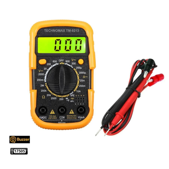 Avometre Buzzerli Dijital Elektrik Ölçüm Aleti Multimetre Cihazı ( Lisinya ) Avometre Buzzerli Dijital Elektrik Ölçüm Aleti Multimetre Cihazı ( Lisinya )