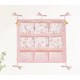 Baby 9 Cepli Bağlamalı Beşik Kenarı Düzenleyici (pembe) ( Lisinya ) Baby 9 Cepli Bağlamalı Beşik Kenarı Düzenleyici (pembe) ( Lisinya )