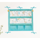 Baby 9 Cepli Bağlamalı Beşik Kenarı Düzenleyici (yeşil) ( Lisinya ) Baby 9 Cepli Bağlamalı Beşik Kenarı Düzenleyici (yeşil) ( Lisinya )
