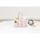 Baby Kullanımı Kolay Desenli Taşınabilir Bakım Çantası (pembe) ( Lisinya ) Baby Kullanımı Kolay Desenli Taşınabilir Bakım Çantası (pembe) ( Lisinya )