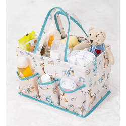 Baby Kullanımı Kolay Desenli Taşınabilir Bakım Çantası (yeşil) ( Lisinya )