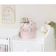 Baby Kullanımı Kolay Desenli Taşınabilir Düzenleyici Yuvarlak Sepet(pembe) ( Lisinya ) Baby Kullanımı Kolay Desenli Taşınabilir Düzenleyici Yuvarlak Sepet(pembe) ( Lisinya )
