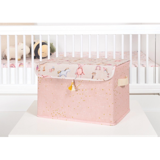 Baby Püsküllü Kapaklı Kutu Düzenleyici Çok Amaçlı Organizer Kutu Maxi Boy (pembe) 04232 ( Lisinya ) Baby Püsküllü Kapaklı Kutu Düzenleyici Çok Amaçlı Organizer Kutu Maxi Boy (pembe) 04232 ( Lisinya )