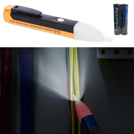 Dedektörlü Temassız Işıklı Kablo Voltaj Test Elektrik Kaçak Dijital Kontrol Kalemi Cihazı ( Lisinya ) Dedektörlü Temassız Işıklı Kablo Voltaj Test Elektrik Kaçak Dijital Kontrol Kalemi Cihazı ( Lisinya )