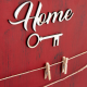 Dekoratif Home Keys Ahşap Resimlik Ve Notluk (kırmızı) ( Lisinya ) Dekoratif Home Keys Ahşap Resimlik Ve Notluk (kırmızı) ( Lisinya )