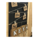 Dekoratif Home Keys Ahşap Resimlik Ve Notluk (kahverengi) ( Lisinya ) Dekoratif Home Keys Ahşap Resimlik Ve Notluk (kahverengi) ( Lisinya )