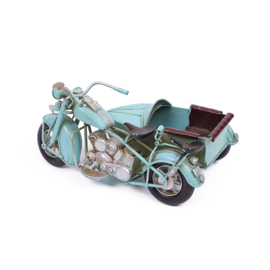 Vintage Tasarım Dekoratif Metal Motosiklet Sepetli ( Lisinya ) Vintage Tasarım Dekoratif Metal Motosiklet Sepetli ( Lisinya )