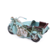Vintage Tasarım Dekoratif Metal Motosiklet Sepetli ( Lisinya ) Vintage Tasarım Dekoratif Metal Motosiklet Sepetli ( Lisinya )