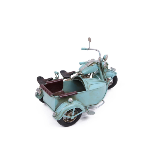 Vintage Tasarım Dekoratif Metal Motosiklet Sepetli ( Lisinya ) Vintage Tasarım Dekoratif Metal Motosiklet Sepetli ( Lisinya )