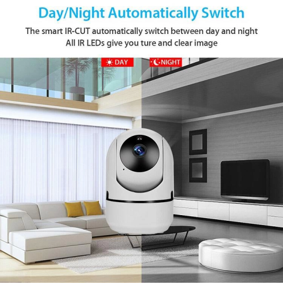 Ev Güvenlik 1080p Kablosuz Akıllı Kamera Bebek Monitör Hareket Algılama Sesli Alarm Ses Dinleme Gece Görüş Tf Kart Bulut Depolama Bebek Kamerası ( Lisinya ) Ev Güvenlik 1080p Kablosuz Akıllı Kamera Bebek Monitör Hareket Algılama Sesli Alarm Ses Dinleme Gece Görüş Tf Kart Bulut Depolama Bebek Kamerası ( Lisinya )