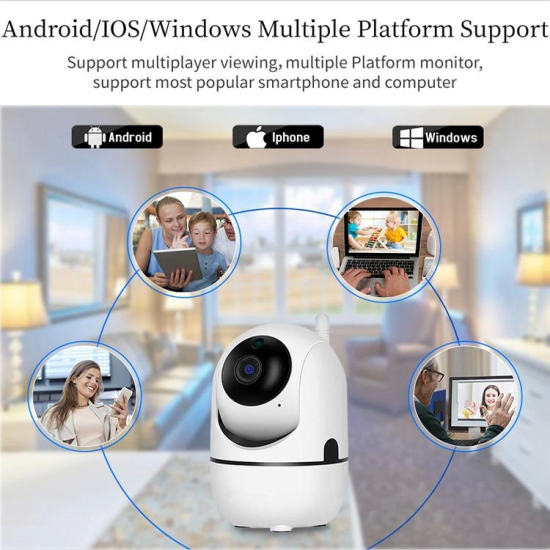 Ev Güvenlik 1080p Kablosuz Akıllı Kamera Bebek Monitör Hareket Algılama Sesli Alarm Ses Dinleme Gece Görüş Tf Kart Bulut Depolama Bebek Kamerası ( Lisinya ) Ev Güvenlik 1080p Kablosuz Akıllı Kamera Bebek Monitör Hareket Algılama Sesli Alarm Ses Dinleme Gece Görüş Tf Kart Bulut Depolama Bebek Kamerası ( Lisinya )