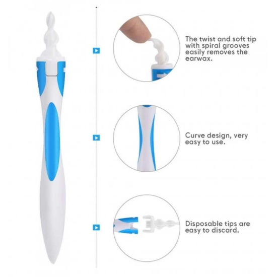 Find Back Pratik Kulak Temizleme Aparatı Silikon Kit Ear Claning ( Lisinya ) Find Back Pratik Kulak Temizleme Aparatı Silikon Kit Ear Claning ( Lisinya )