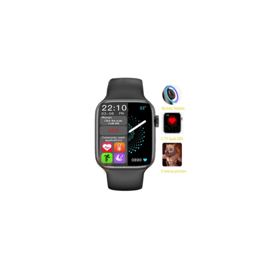 Hw22 Pd-a6 Smart Watch Dokunmatik Bluetooth Nabız Ölçme Sporcu Özellikli 1.75 Inç Akıllı Saat (siyah) ( Lisinya ) Hw22 Pd-a6 Smart Watch Dokunmatik Bluetooth Nabız Ölçme Sporcu Özellikli 1.75 Inç Akıllı Saat (siyah) ( Lisinya )