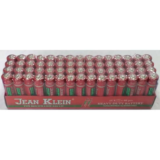 Jean Kleın İnce Kalem Pil Aaa (60 Adet) ( Lisinya ) Jean Kleın İnce Kalem Pil Aaa (60 Adet) ( Lisinya )