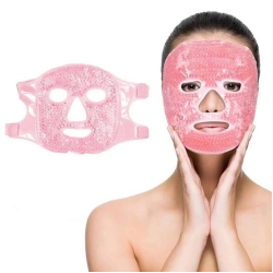 Jel Buz Paketi Soğutma Yüz Maskesi Baş Ağrısı Yastık Rahatlatıcı Kozmetik Maske ( Lisinya )