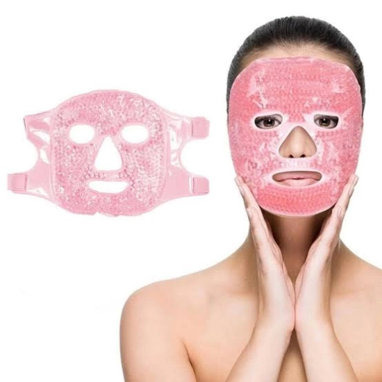Jel Buz Paketi Yüz Maskesi Baş Ağrısı Yastık Kozmetik Maske + Çift Taraflı Cilt Fırçası ( Lisinya ) Jel Buz Paketi Yüz Maskesi Baş Ağrısı Yastık Kozmetik Maske + Çift Taraflı Cilt Fırçası ( Lisinya )