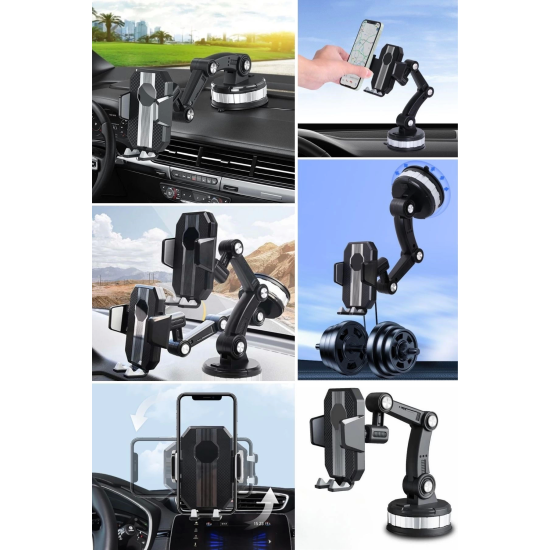 Jel Vantuzlu Cama Takılabilen Güçlü 360 Derece Dönebilen Ayarlanabilir Araç Içi Vantuzlu Telefon Tutucu ( Lisinya ) Jel Vantuzlu Cama Takılabilen Güçlü 360 Derece Dönebilen Ayarlanabilir Araç Içi Vantuzlu Telefon Tutucu ( Lisinya )