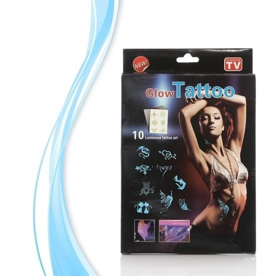 Kanserojen Madde İçermeyen Geçici Fosforlu Dövme Sticker Seti ( Lisinya ) Kanserojen Madde İçermeyen Geçici Fosforlu Dövme Sticker Seti ( Lisinya )