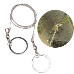 Karavanda ,kampda  Taşınabilir Mini  Zincir  Cep Testeresi Dişli Tel Ahşap Plastik Metal Kes ( Lisinya )