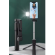 Kendiliğinden Led Işıklı Kumandalı Uzayabilen Selfie Çubuğu,masa Üstü Tripod ( Lisinya ) Kendiliğinden Led Işıklı Kumandalı Uzayabilen Selfie Çubuğu,masa Üstü Tripod ( Lisinya )