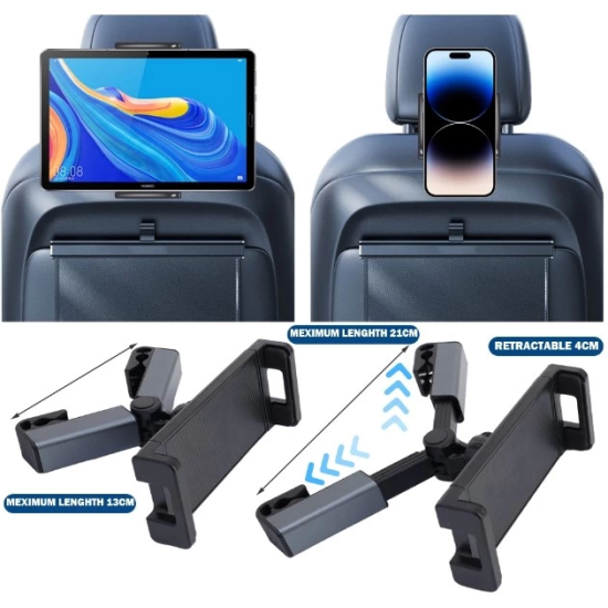 Araç Koltuk Arkası Tablet Tutucu, Telefon Tutucu, Tablet/telefon Tutucu, 360° İpad Pro 12.9 Mini Air, Galaxy Tab A A7 S7, Switch, Surface, 4,7-12,9 İnch İle Uyumlu ( Lisinya ) Araç Koltuk Arkası Tablet Tutucu, Telefon Tutucu, Tablet/telefon Tutucu, 360° İpad Pro 12.9 Mini Air, Galaxy Tab A A7 S7, Switch, Surface, 4,7-12,9 İnch İle Uyumlu ( Lisinya )