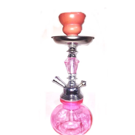 Küçük Boy Nargile Takımı - Pembe ( Lisinya ) Küçük Boy Nargile Takımı - Pembe ( Lisinya )