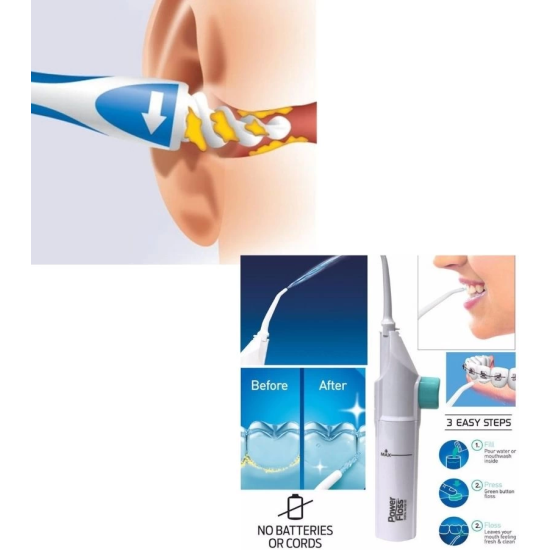 Kulak Temizleme Ve Power Floss Diş Temizleme Seti | Mekanik Ağız Bakımı ( Lisinya ) Kulak Temizleme Ve Power Floss Diş Temizleme Seti | Mekanik Ağız Bakımı ( Lisinya )