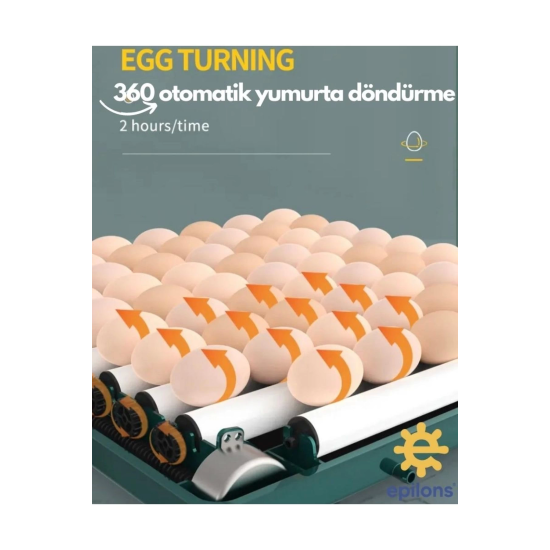 Kuluçka Makinesi Extra Hediyeli 130 Lu Tam Otomatik Yedek Motorlu ( Lisinya ) Kuluçka Makinesi Extra Hediyeli 130 Lu Tam Otomatik Yedek Motorlu ( Lisinya )