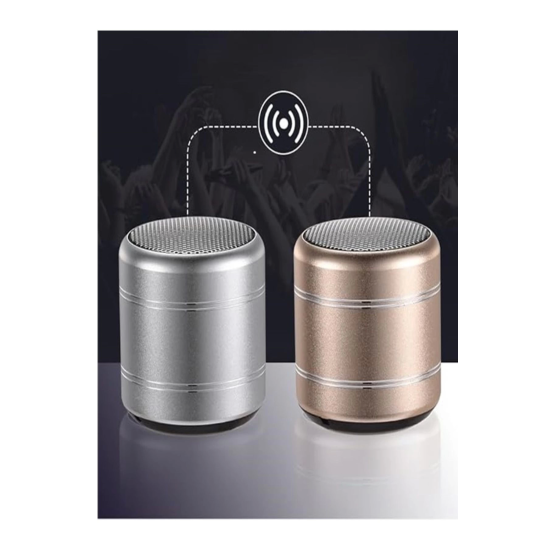 Mini Alüminyum Tws Kablosuz Bluetooth Hoparlör – Yuvarlak Metal Tasarım, Yüksek Bas Ve Taşınabilir Özellikler ( Lisinya ) Mini Alüminyum Tws Kablosuz Bluetooth Hoparlör – Yuvarlak Metal Tasarım, Yüksek Bas Ve Taşınabilir Özellikler ( Lisinya )