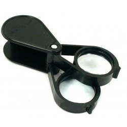 -20x30 2k-30mm Çıft Optik Lens Katlanan Cep Büyüteç. ( Lisinya )