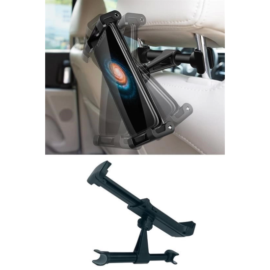 Oto Koltuk Arkası Telefon Tablet Tutucu Ayarlanabilir 360 Derece Dönebilen Pratik Stand ( Lisinya ) Oto Koltuk Arkası Telefon Tablet Tutucu Ayarlanabilir 360 Derece Dönebilen Pratik Stand ( Lisinya )