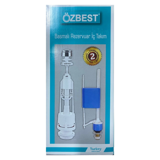 Özbest Su Tasarruflu Basmalı Klozet Rezervuar İç Takımı - Uyumlu Ve Dayanıklı ( Lisinya ) Özbest Su Tasarruflu Basmalı Klozet Rezervuar İç Takımı - Uyumlu Ve Dayanıklı ( Lisinya )