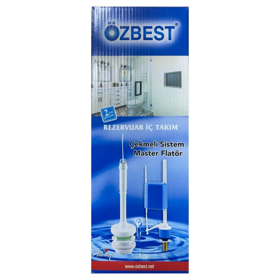 Özbest Su Tasarruflu Klozet Sifon Çekmeli Rezervuar İç Takımı ( Lisinya ) Özbest Su Tasarruflu Klozet Sifon Çekmeli Rezervuar İç Takımı ( Lisinya )