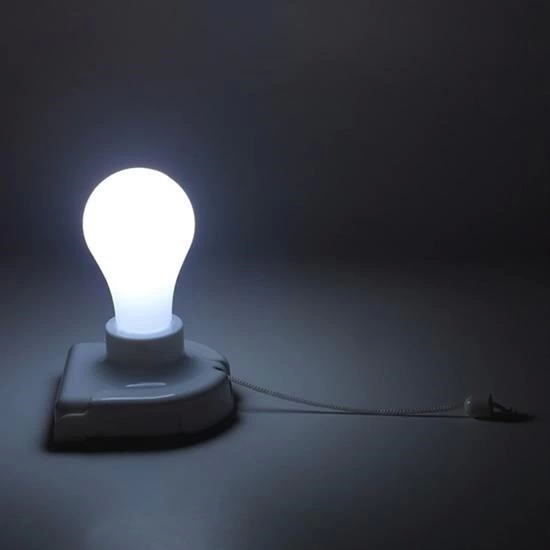 Pratik Pilli Aç Kapa İpli Çek Yak Taşınabilir Led Ampül Lamba ( Lisinya ) Pratik Pilli Aç Kapa İpli Çek Yak Taşınabilir Led Ampül Lamba ( Lisinya )
