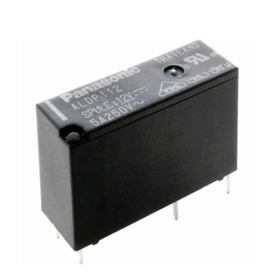 Kombi Rolesi Aldp112w Panasonik Röle 5a 12v 4 Pin ( Lisinya ) Kombi Rolesi Aldp112w Panasonik Röle 5a 12v 4 Pin ( Lisinya )