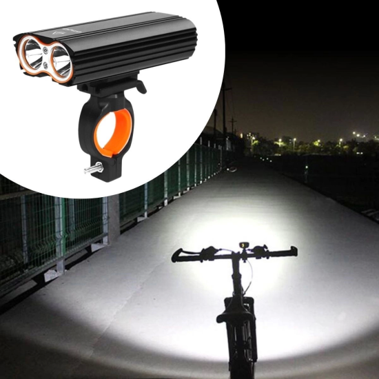Şarj Göstergeli Uzun Menzil Su Geçirmez Led Bisiklet Feneri 1600 Lumen ( Lisinya ) Şarj Göstergeli Uzun Menzil Su Geçirmez Led Bisiklet Feneri 1600 Lumen ( Lisinya )