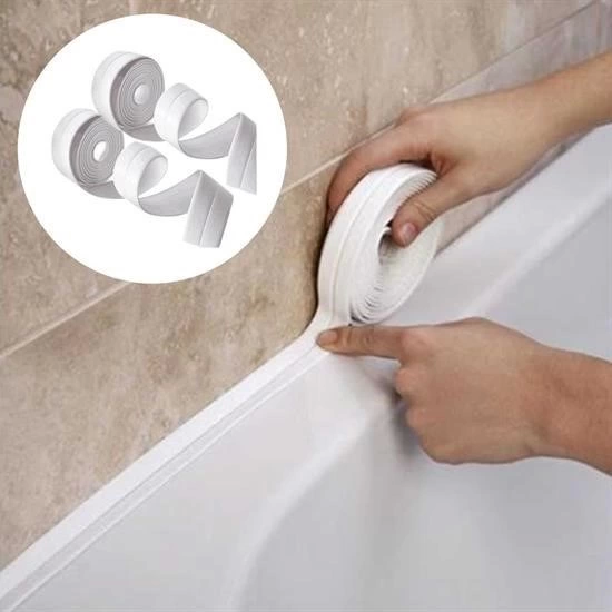 Su Sızdırmaz Banyo Mutfak Lavabo Küvet İzolasyon Şerit Bant Pratik Ürün ( Lisinya ) Su Sızdırmaz Banyo Mutfak Lavabo Küvet İzolasyon Şerit Bant Pratik Ürün ( Lisinya )