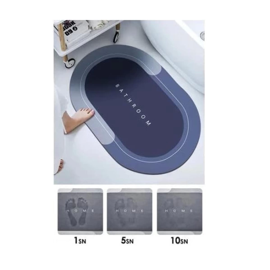 Süper Emici Banyo Paspası 38*58 Cm ( Lisinya ) Süper Emici Banyo Paspası 38*58 Cm ( Lisinya )