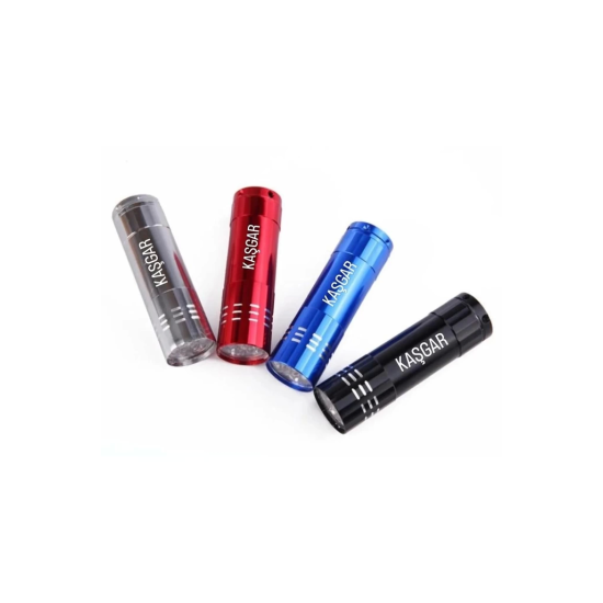 Süper Parlak 9 Ledli Metal Mini El Feneri ( Lisinya ) Süper Parlak 9 Ledli Metal Mini El Feneri ( Lisinya )