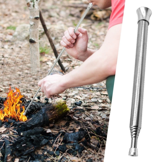 Teleskopik Ateş Başlatıcı Outdoor Üfleme Borusu 63 Cm ( Lisinya ) Teleskopik Ateş Başlatıcı Outdoor Üfleme Borusu 63 Cm ( Lisinya )