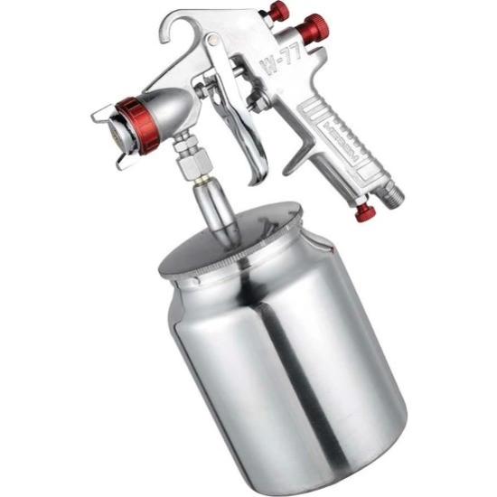 W-77g Havalı Alttan Depolu Boya Fıskiyesi Aparatı 1.8mm ( Lisinya ) W-77g Havalı Alttan Depolu Boya Fıskiyesi Aparatı 1.8mm ( Lisinya )