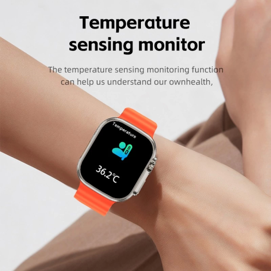 Ws28 Ultra 49mm Siri Tansiyon Ateş Nabız Ölçer Akıllı Saat ( Lisinya ) Ws28 Ultra 49mm Siri Tansiyon Ateş Nabız Ölçer Akıllı Saat ( Lisinya )