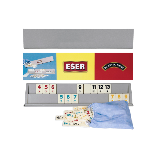 Yetişkin Büyük Boy Plastik Okey Takımı ( Lisinya ) Yetişkin Büyük Boy Plastik Okey Takımı ( Lisinya )