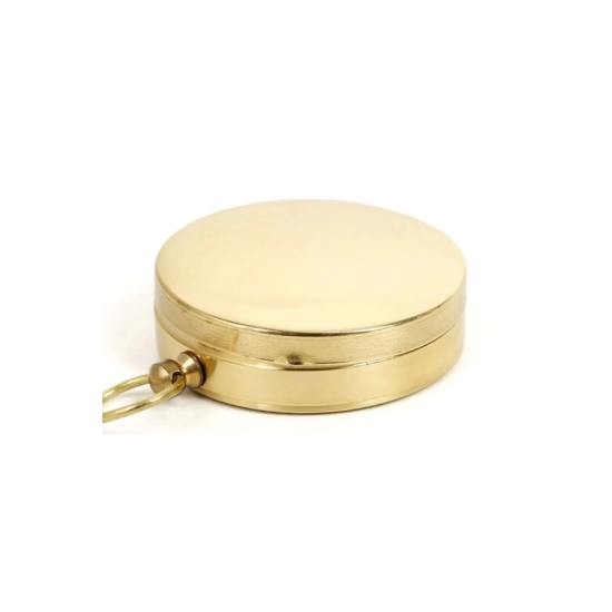 Yuvarlak Sarı Metal Kasa Su Geçirmez Fosforlu Dayanıklı Pusula G50 ( Lisinya ) Yuvarlak Sarı Metal Kasa Su Geçirmez Fosforlu Dayanıklı Pusula G50 ( Lisinya )