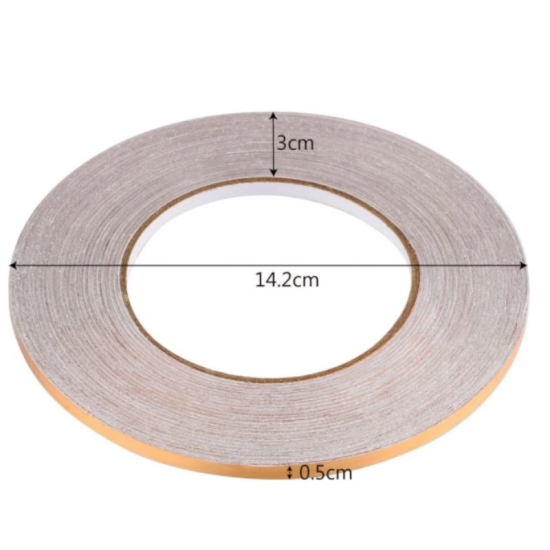 0.5 Cm 50 Metre Gold Fayans Arası Şerit Bant - Lisinya 0.5 Cm 50 Metre Gold Fayans Arası Şerit Bant - Lisinya